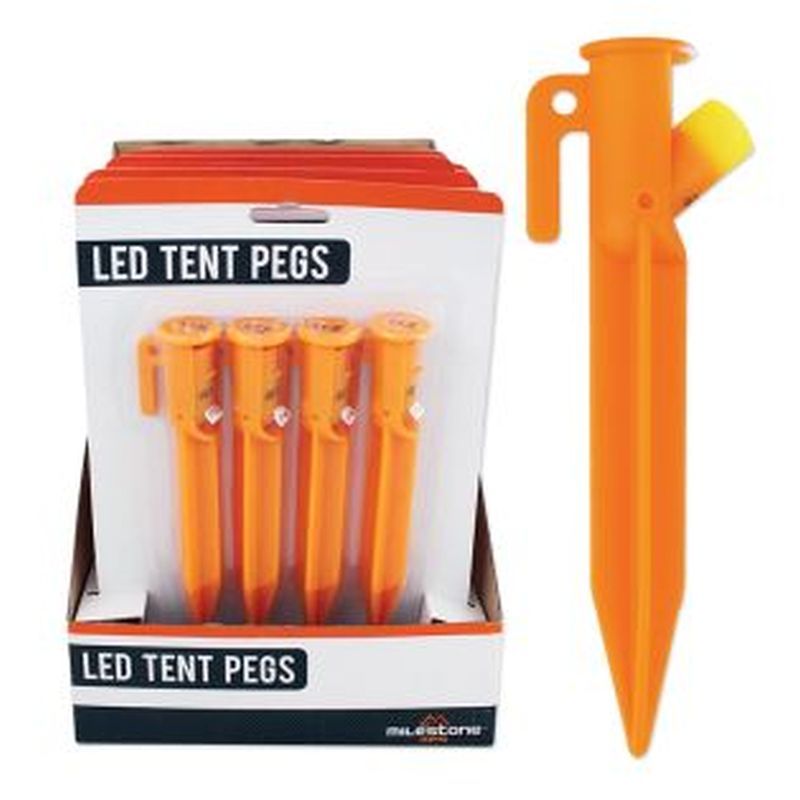 4 LED Tent Pegs