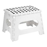 See more information about the White With Black Spots Home Essentials Small Folding Stool