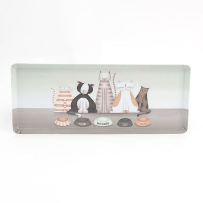 Cats Small Instyle Tray 15.5in