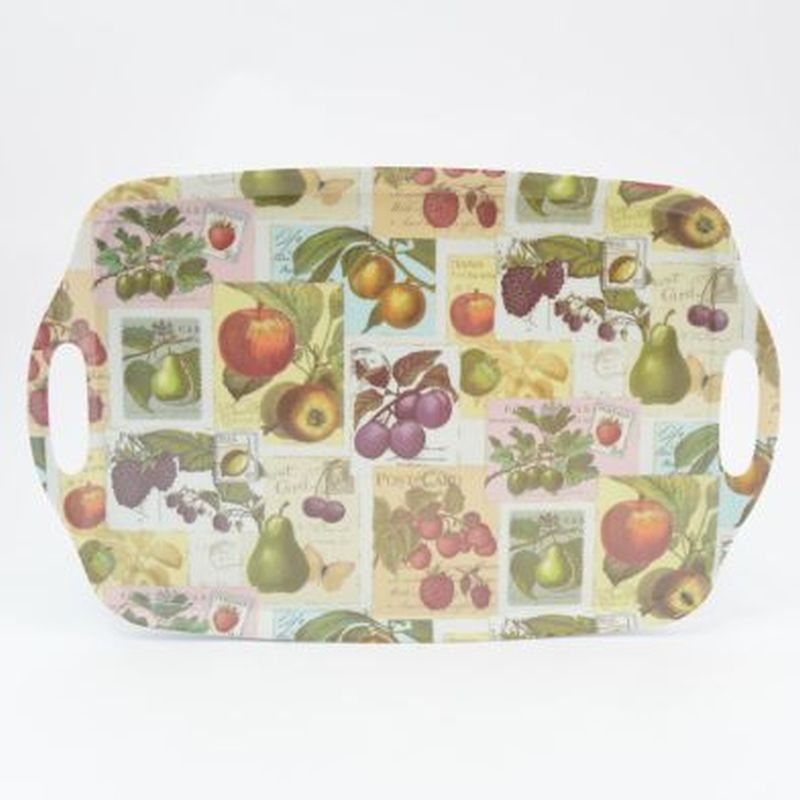 Vintage Fruit Large Instyle Tray 19in