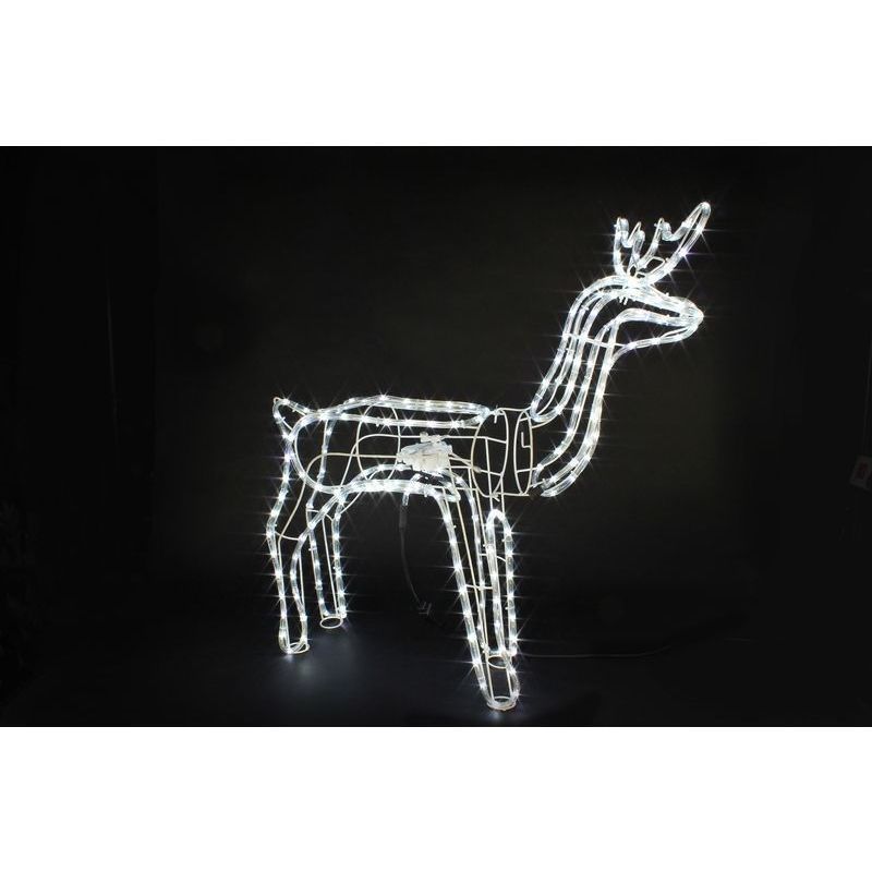Reindeer Christmas LED Rope Light (9m)