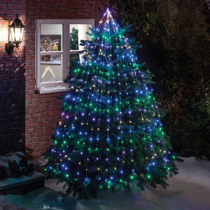 Christmas Tree Cluster Lights Multicolour Outdoor 720 LED - 5m by Astralis