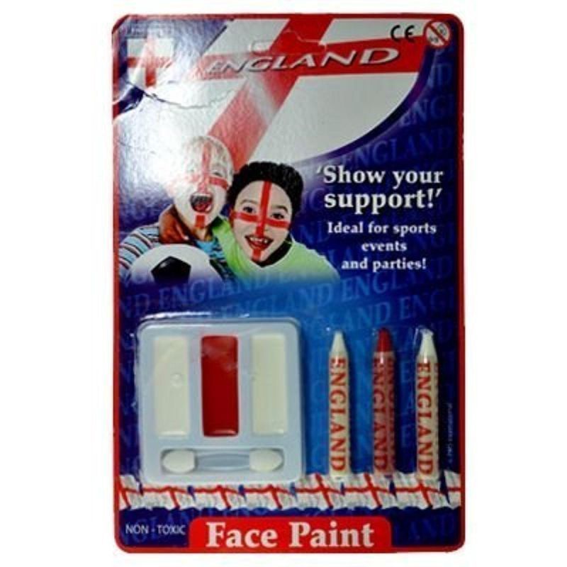 England Face Paint Set