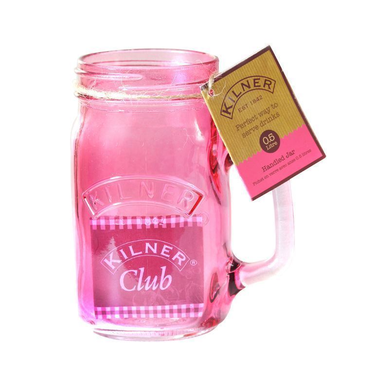 Kilner Pink Handled Jar (0.4 Litre)