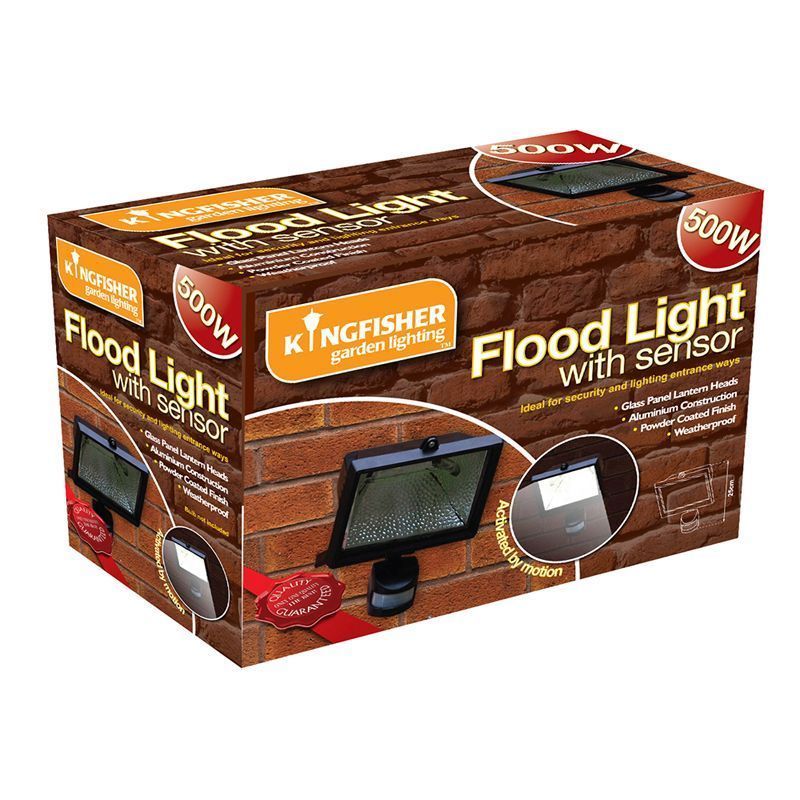 Kingfisher 500w Flood Light with PIR Sensor