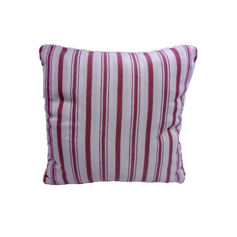 Jacquard Red Stripe Sofa Cushion