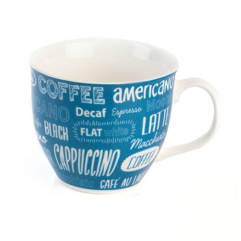 Oxford Coffee Blue Mug