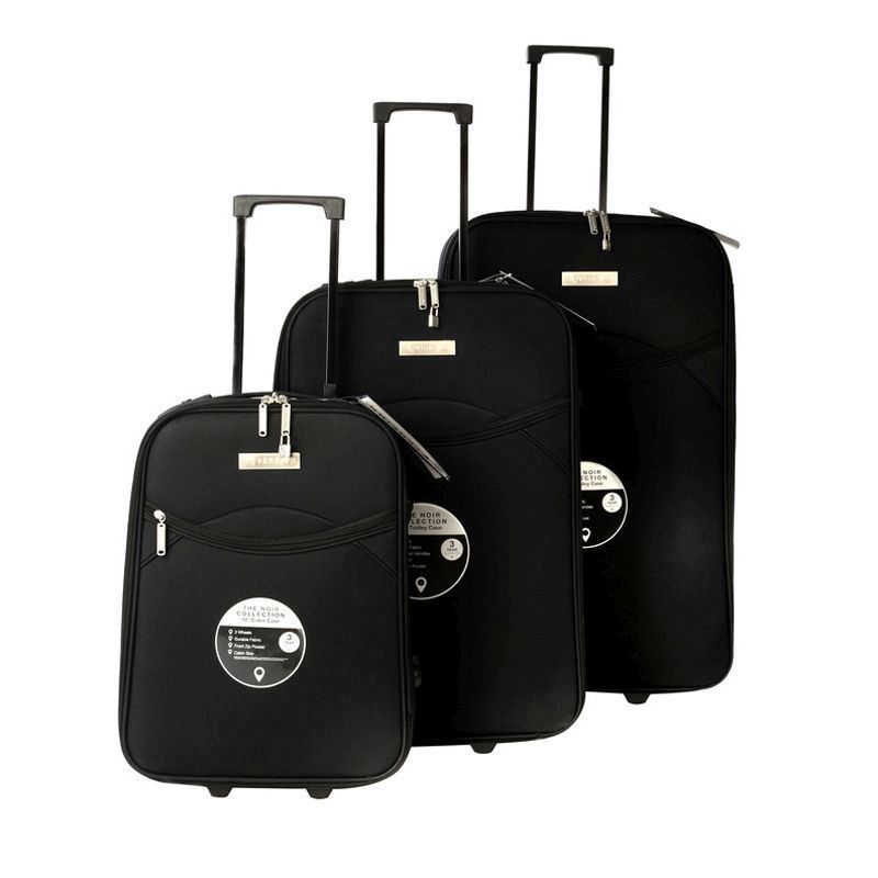 Plain Black Eva Suitcase (24 Inch)