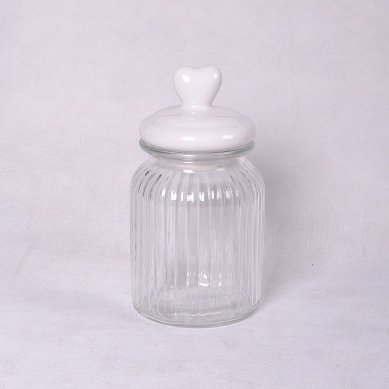 Glass Lolly Jar with Ceramic Lid (900ml)