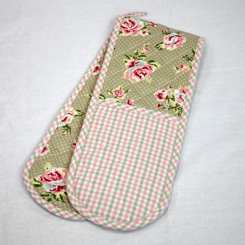 English Rose Double Oven Glove