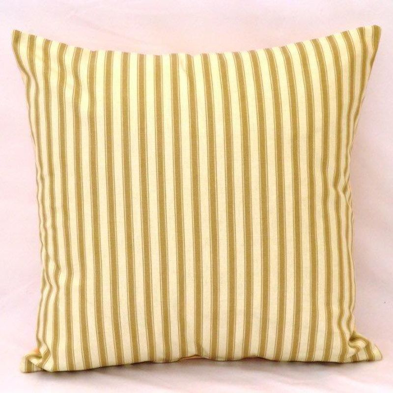 Oatmeal Stripe Cushion (60 x 60cm)