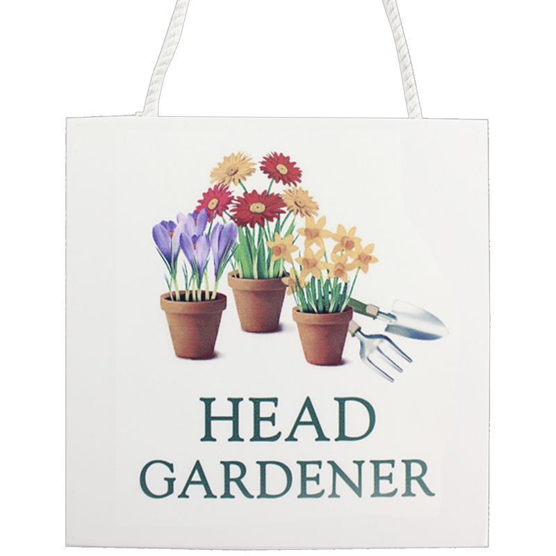 Head Gardener Plaque
