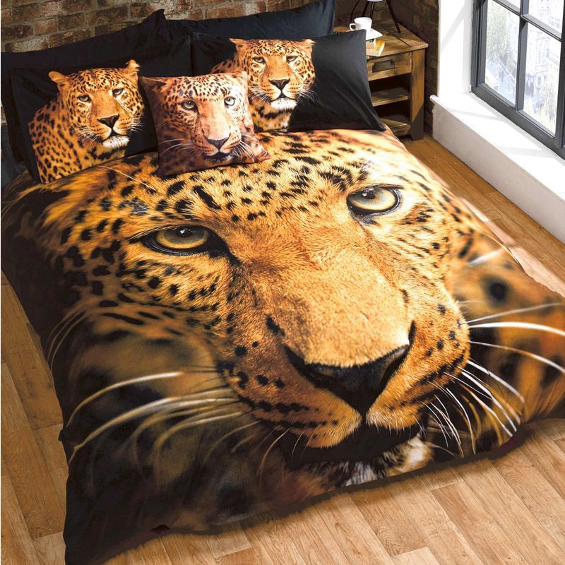 Leopard King Size Duvet Set