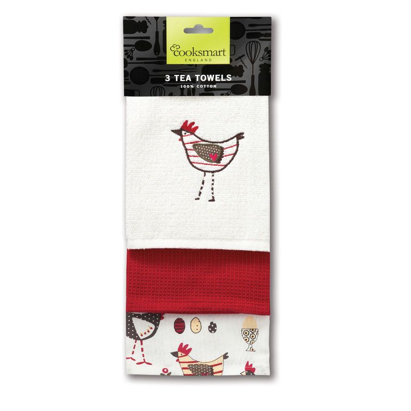 Tea Towel Chicken 3 Pack