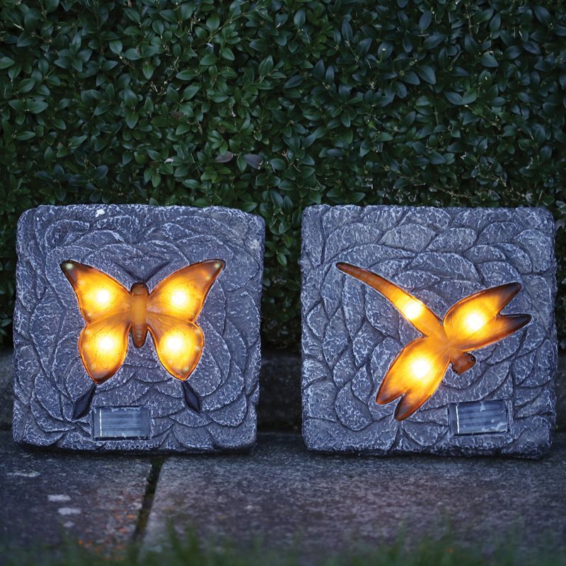 Solar Stepping Stone Light (Butterfly)