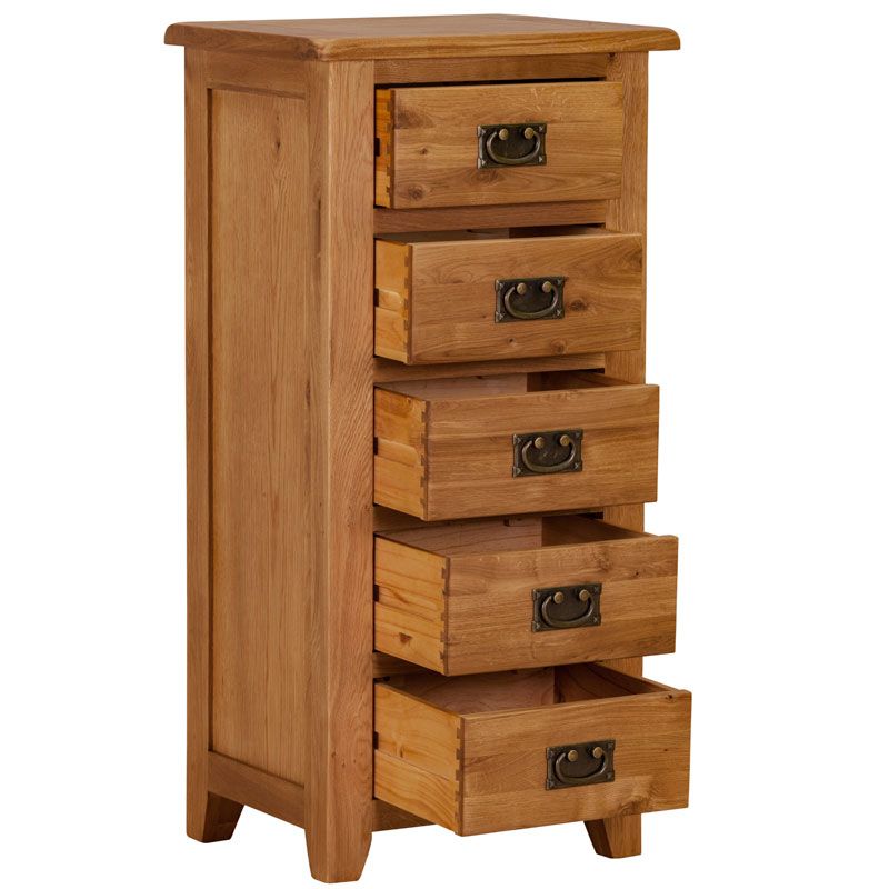 Somerset 5 Drawer Tall Chest of Drawers