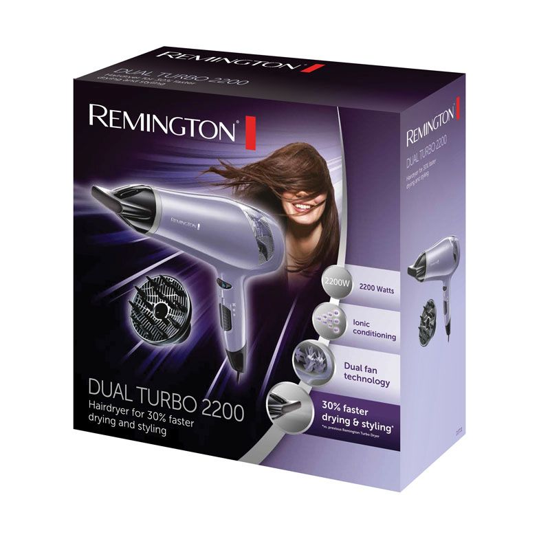 Remington Hair Dryer Dual Turbo 2200
