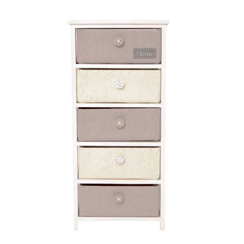Ashley 5 Bedside Chest Of Tall Drawers