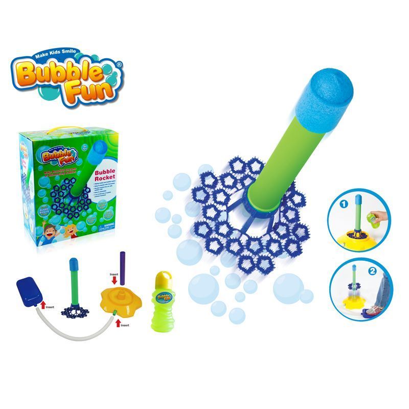 Bubble Fun Rocket Garden Toy