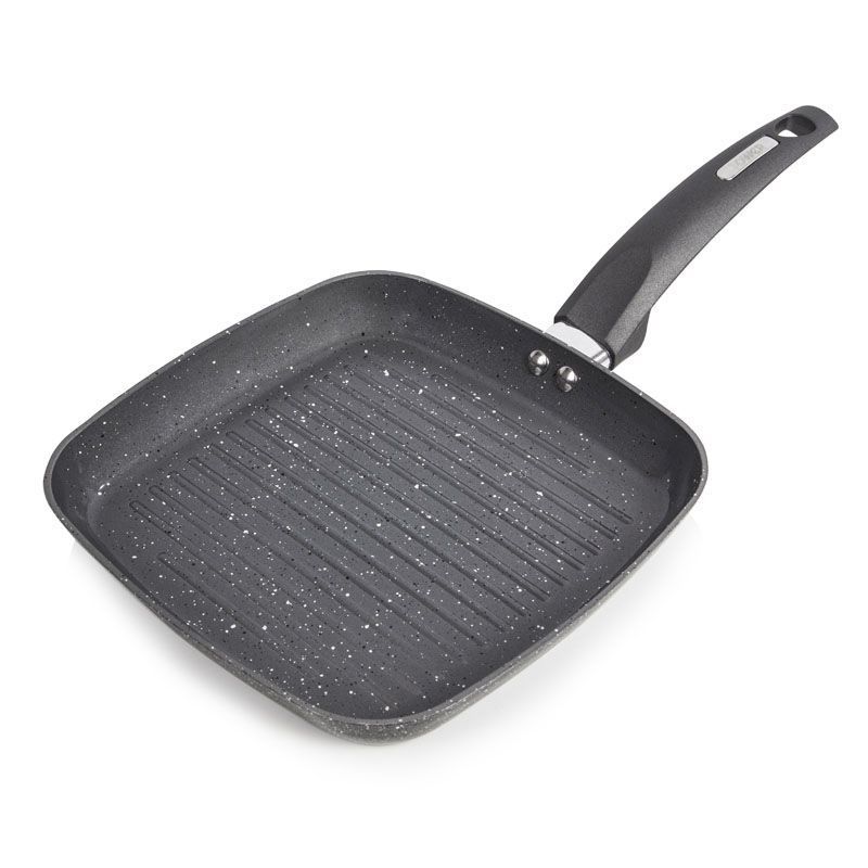 Tower Graphite Grill Pan with Ceramic Coating (25cm)