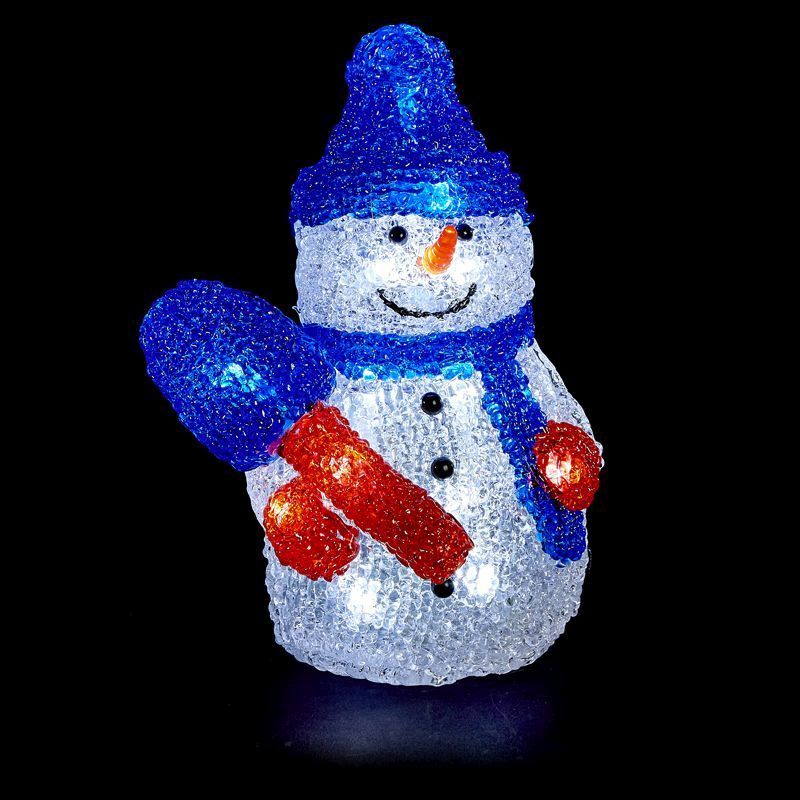 Acrylic Snowman with Spade (17cm)
