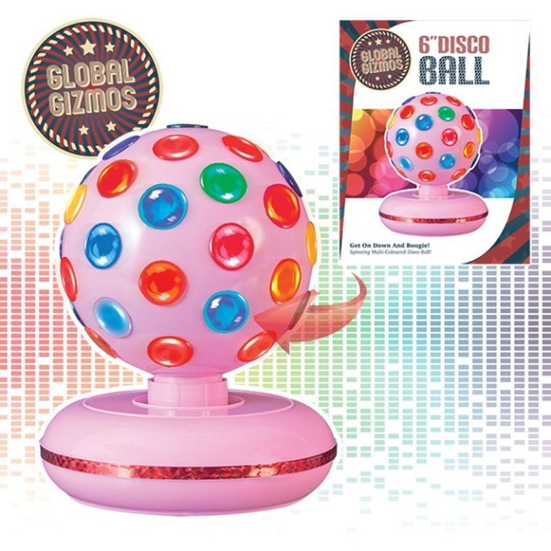 6 Inch Disco Ball Pink