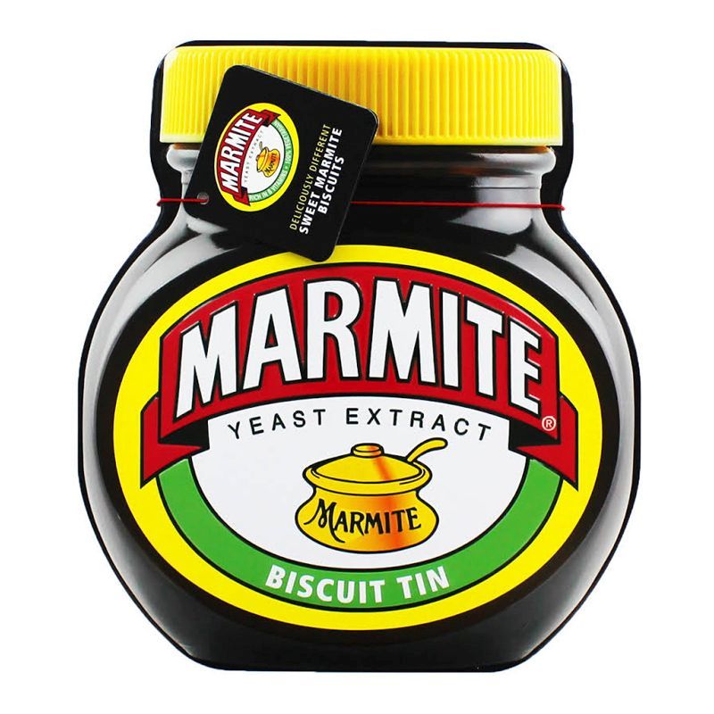 Marmite Biscuit Tin (240g)