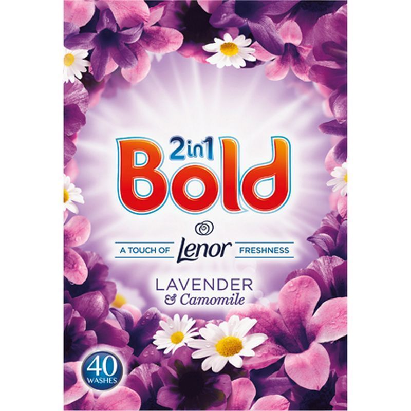Bold 2in1 Lavender and Camomile 40 Washes