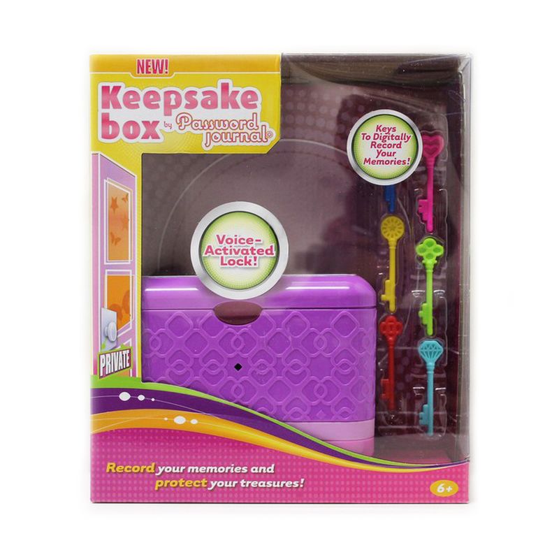 Password Journal Keepsake Box