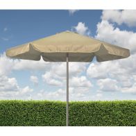 See more information about the Hexagonal Garden Parasol by Croft - 2.2M Beige