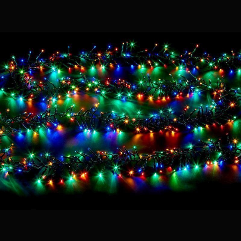 Cluster Fairy Christmas Lights Animated Multicolour Outdoor 2000 LED - 16m by Astralis