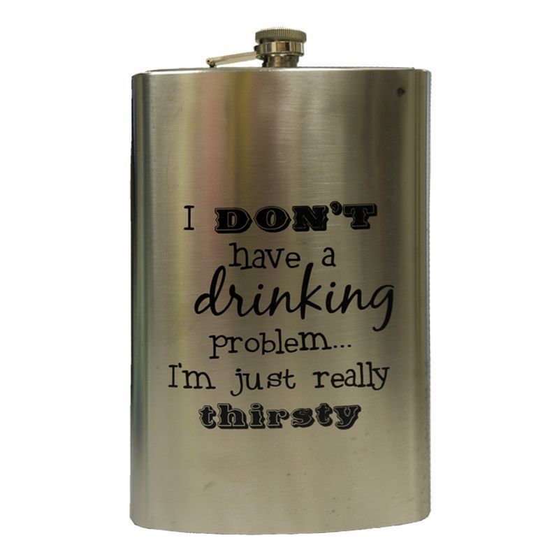 Humorous Over Sized Drinking Flask 1.7 litre