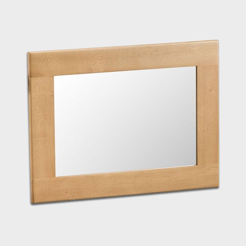 Cotswold Oak Wall Mirror  Natural 80cm