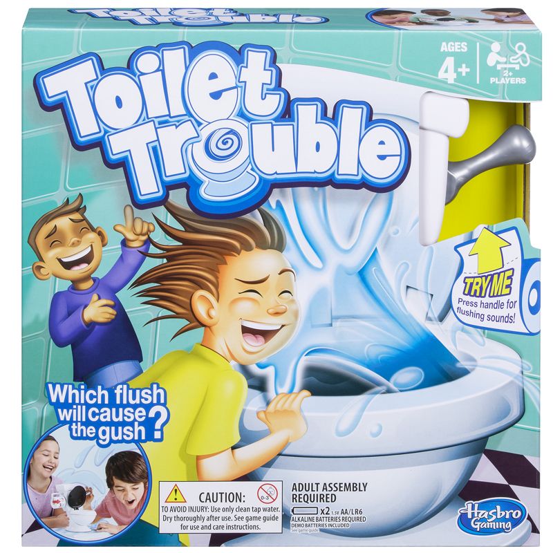 Toilet Trouble Flush Kids Board Game