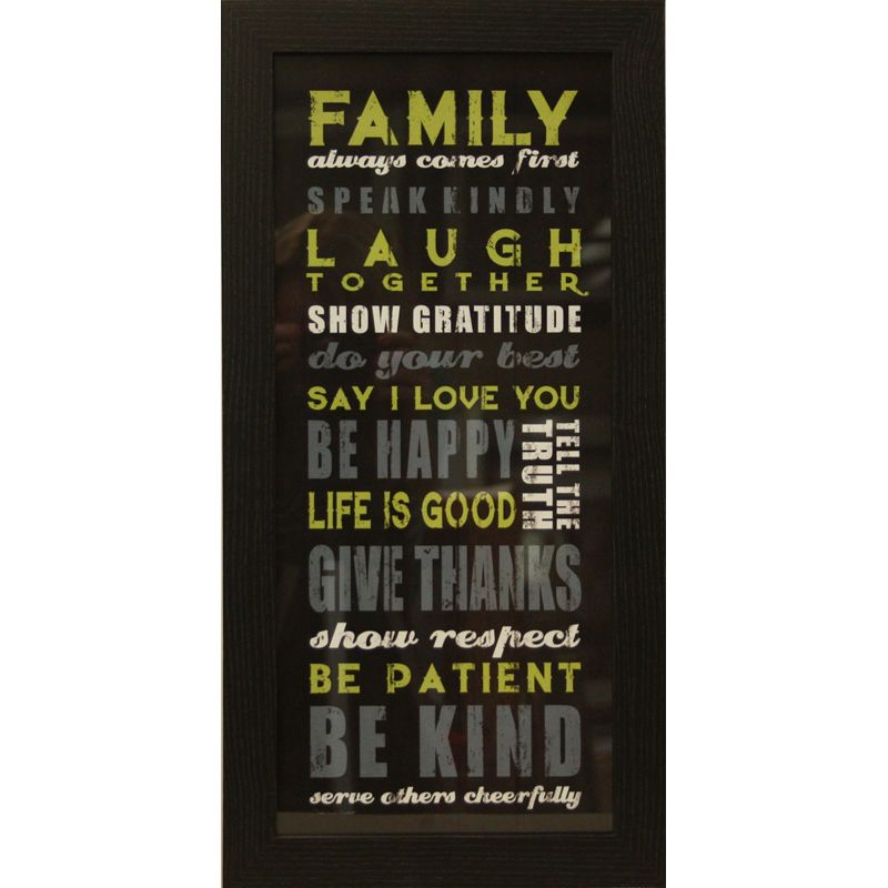 Family Rules Typography Prints