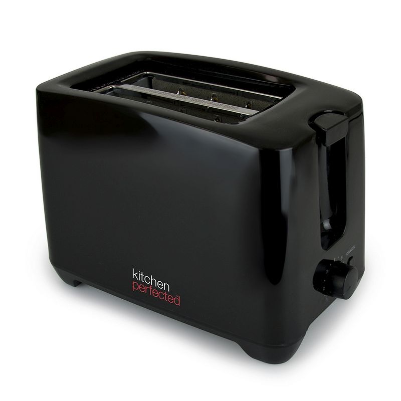 Extra Wide Slot Toaster By KitchenPerfected - Black