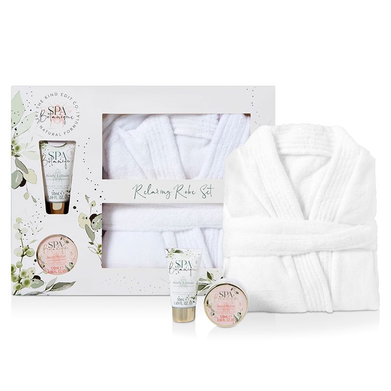 Spa Collection Botanique Relaxing Bath Robe Gift Set