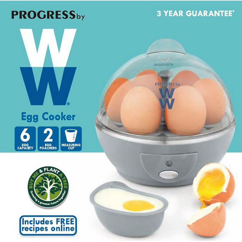 Electric Egg Cooker By Progress WW  6 Egg - Boil And Poach