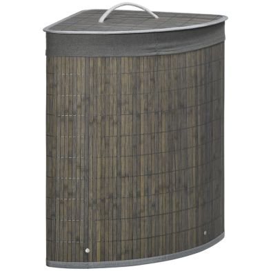 See more information about the Homcom Bamboo Laundry Basket With Lid