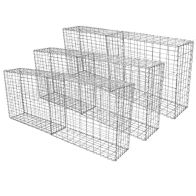 See more information about the 6-Pack 100 x 80 x 30cm Spiral Garden Gabion Baskets by Raven