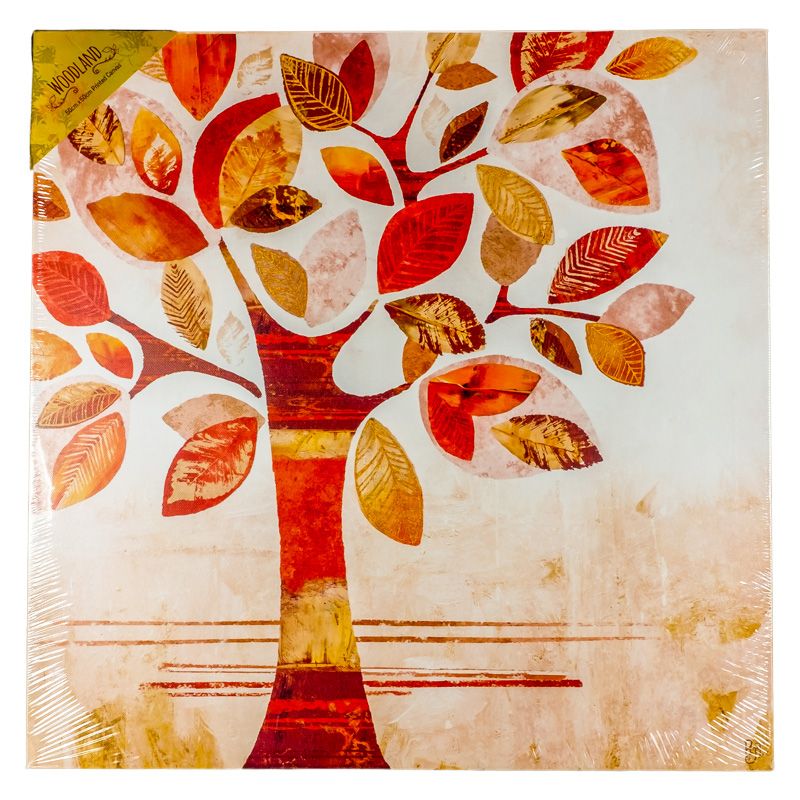 Autumn Tree Canvas Print 50x50cm