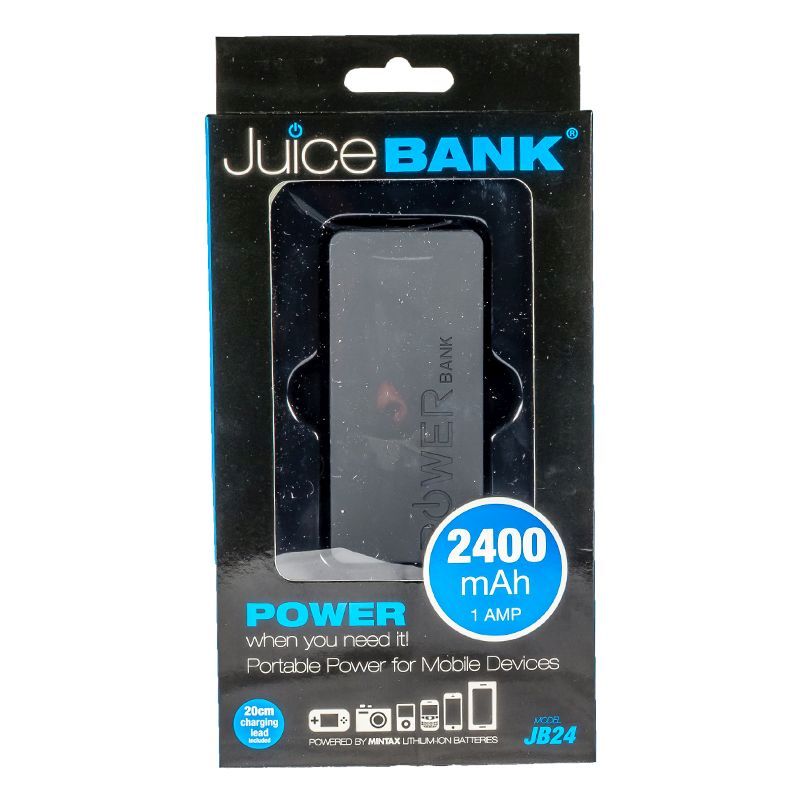 Power Bank Charger 2400mAh (Black)