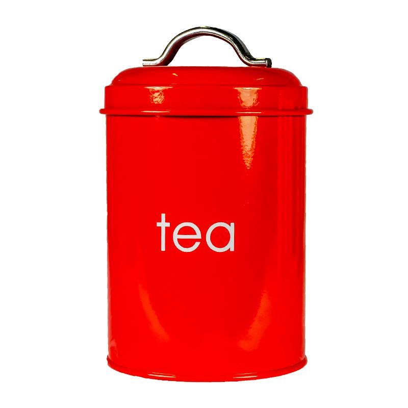 Kitchen Cannister Tea (Red)