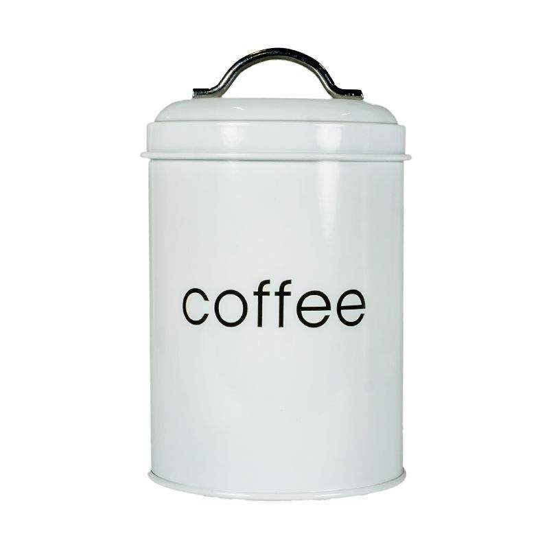Kitchen Cannister Coffee (White)