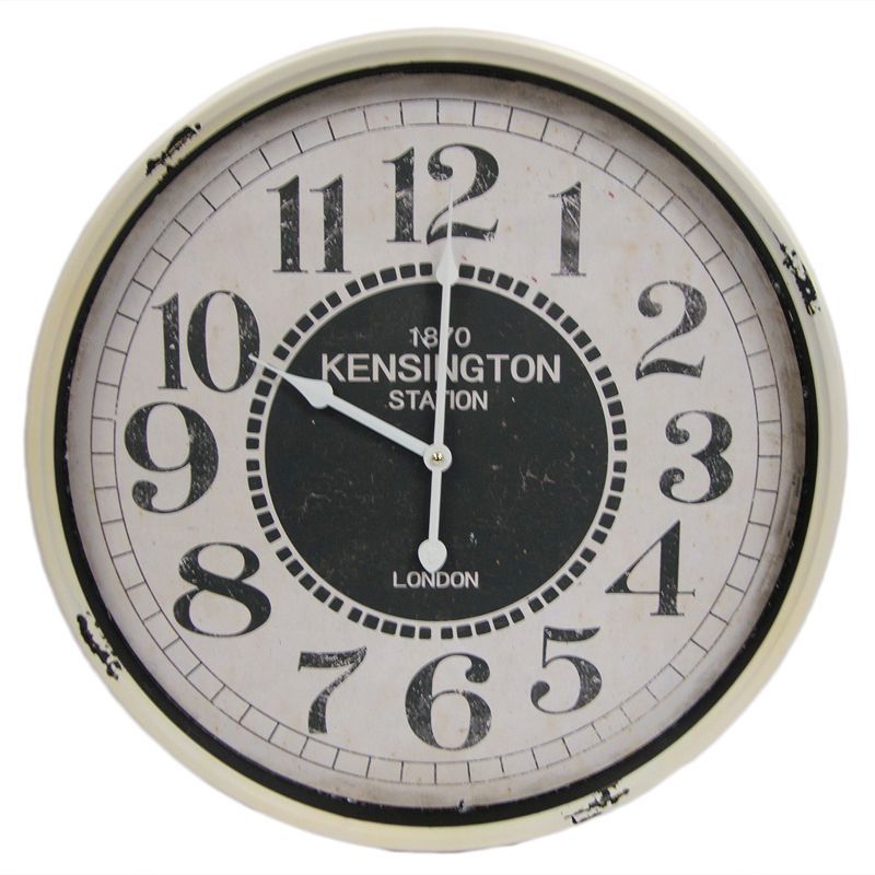 Railway Iron Wall Clock 51cm Diameter