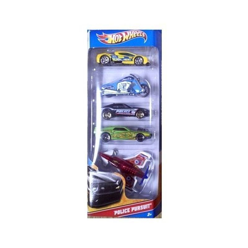 Hot Wheels 5 Pack - Police Pursuit
