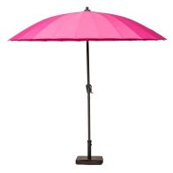 See more information about the Crank & Tilt Garden Parasol by Royalcraft - 2.7M Pink