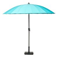 See more information about the Crank & Tilt Garden Parasol by Royalcraft - 2.7M Aqua