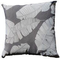 See more information about the Grey Leaf 43X43 Leaf/geo Cushion