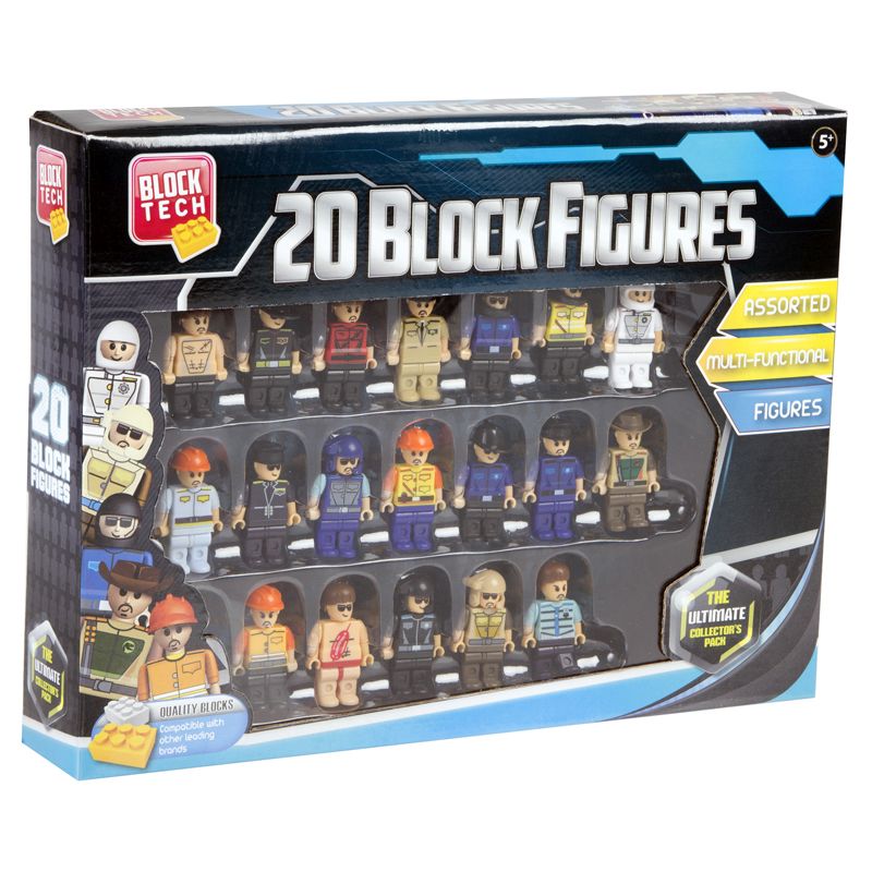 Block Tech Figures (20 Pack)
